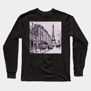 Paris Long Sleeve T-Shirt